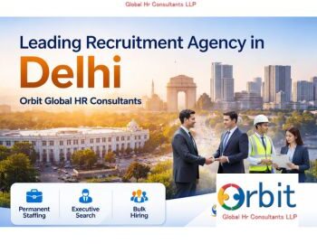 Recruitment agency in Delhi offering permanent staffing, executive search and bulk hiring solutions