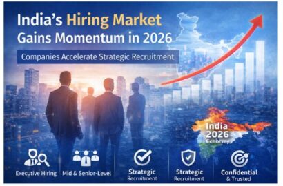India hiring market gains momentum in 2026 with increased strategic recruitment and executive hiring