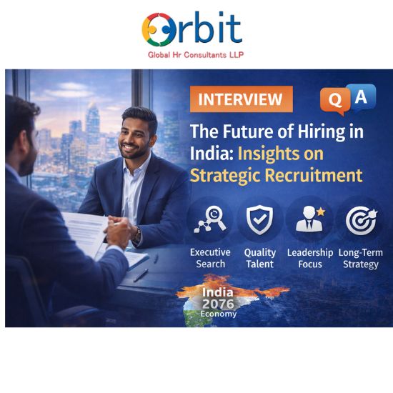 Interview discussing the future of hiring in India with insights on strategic recruitment and executive search