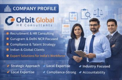 Company profile of Orbit Global HR Consultants highlighting recruitment and HR consulting expertise in Gurugram Delhi NCR