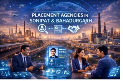 Futuristic placement agencies in Sonipat and Bahadurgarh connecting industrial employers with skilled job seekers through digital recruitment