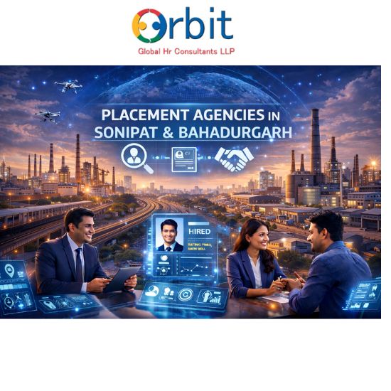 Futuristic placement agencies in Sonipat and Bahadurgarh connecting industrial employers with skilled job seekers through digital recruitment