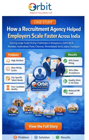 Success story of employers achieving hiring success with a recruitment agency across Bengaluru Delhi NCR Mumbai Hyderabad Pune Chennai Ahmedabad Kochi Jaipur and Chandigarh