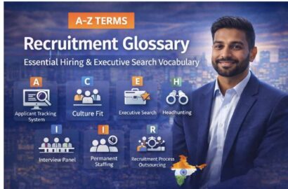 Recruitment glossary A–Z explaining essential hiring and executive search terms
