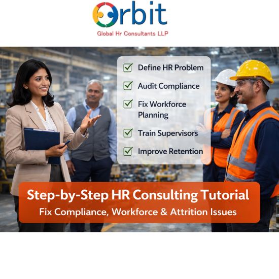 Step-by-step HR consulting tutorial showing compliance, workforce planning and retention solutions for industrial businesses