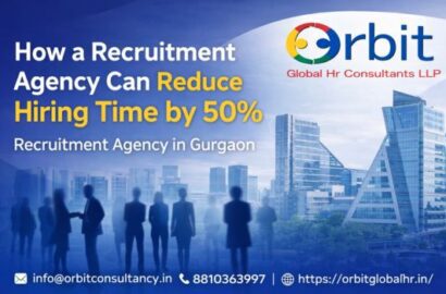 Recruitment agency in Gurgaon helping companies reduce hiring time by 50 percent with talent acquisition services by Orbit Global HR Consultants