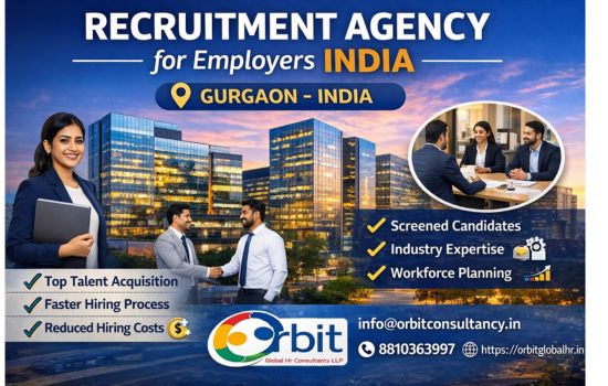 Recruitment agency for employers in India Gurgaon offering talent acquisition, faster hiring, and workforce planning services by Orbit Global HR Consultants