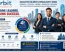 Executive search consultants India banner by Orbit Global HR Consultants showing leadership hiring services, Gurgaon recruitment agency, talent acquisition and executive hiring solutions