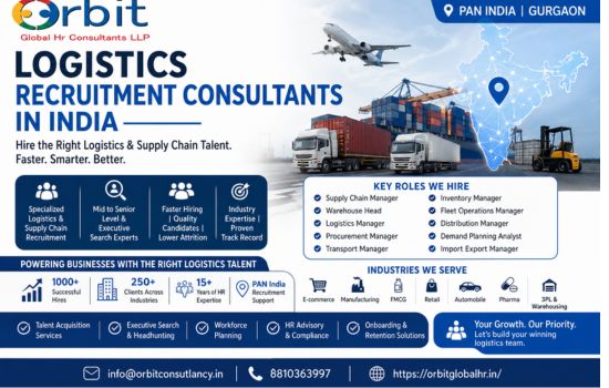 Top Logistics Recruitment Consultants in India | Orbit Global HR Consultants