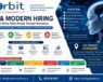 AI and Modern Hiring infographic showcasing AI-powered recruitment, talent acquisition services, executive search, workforce planning, and HR consulting services in Gurgaon, India.
